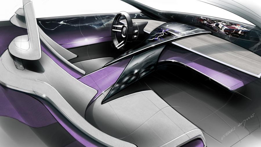 Эскиз Borgward Isabella Concept 2017 года  (фото 34 из 43)